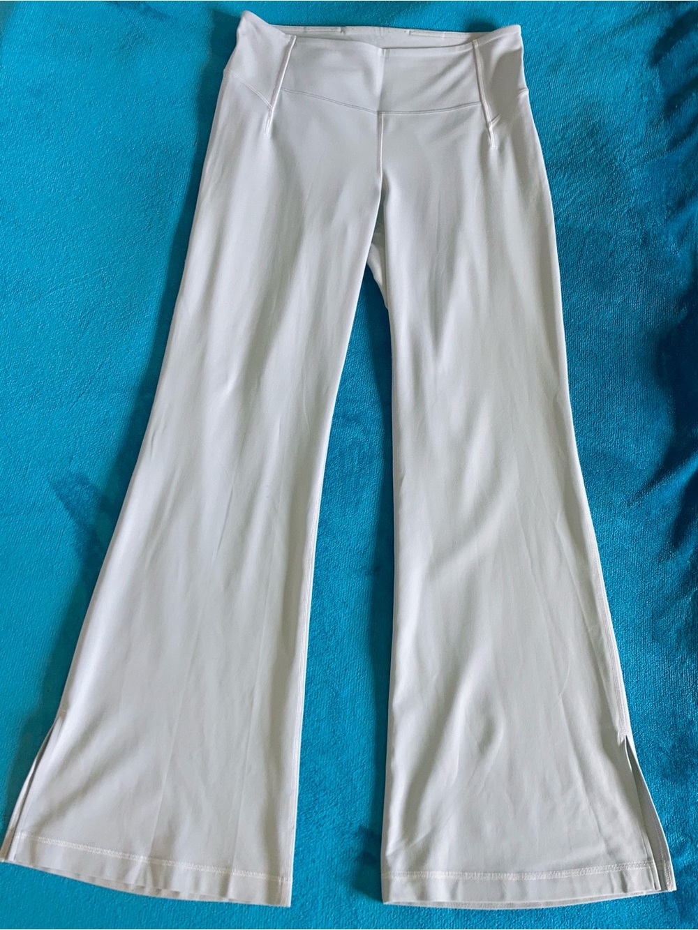 lululemon athletica Light Blue Flare Leggings